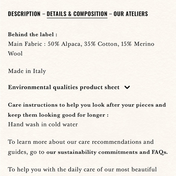 Sezane Multi Speckled Pierre Cardigan - Cream - Picture 8 of 10